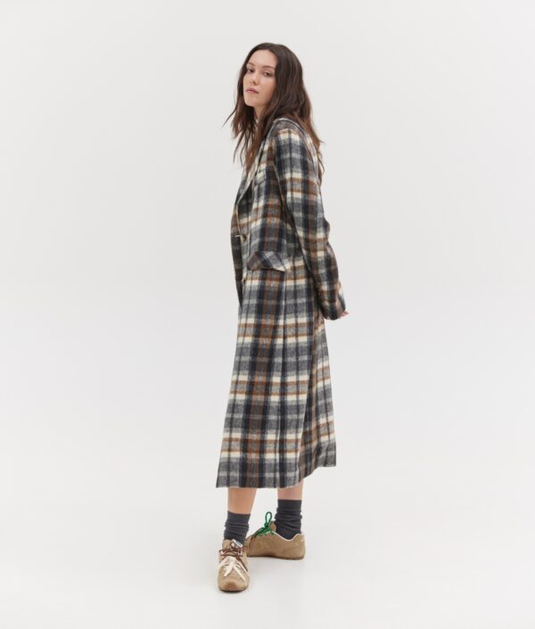 Jenny coat camel plaid