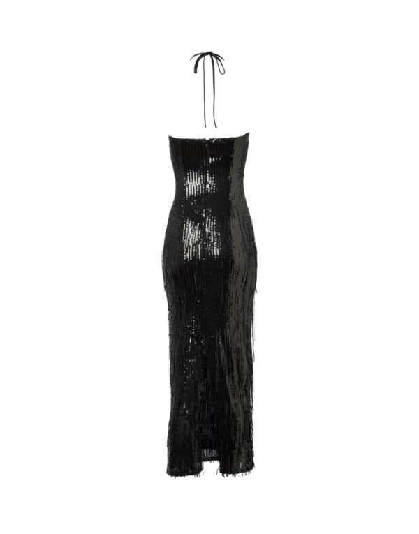 Carrie sequin dress Black