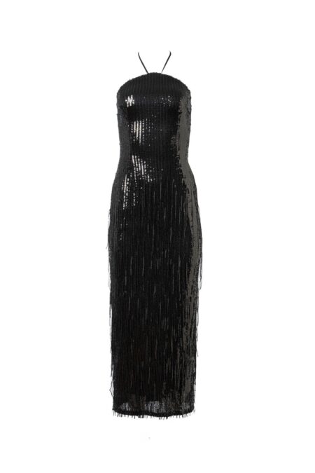 Carrie sequin dress Black