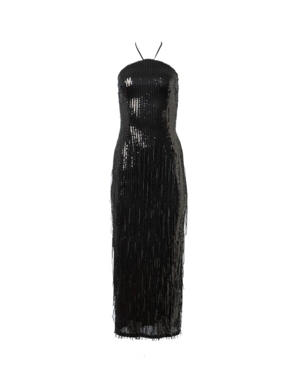 Carrie sequin dress Black