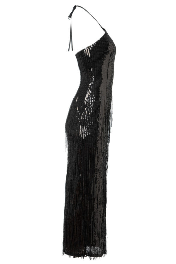 Carrie sequin dress Black