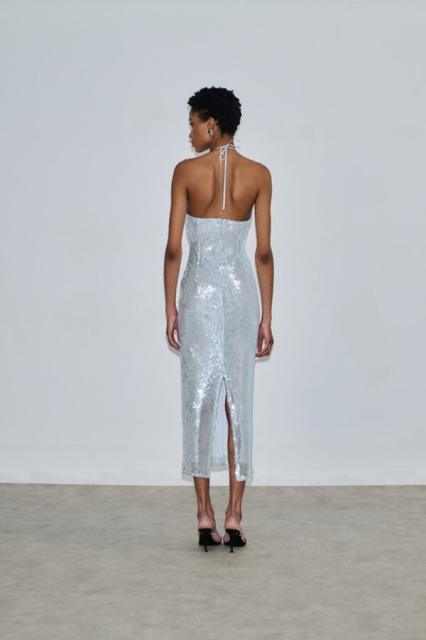 Carrie sequin dress Baby Blue