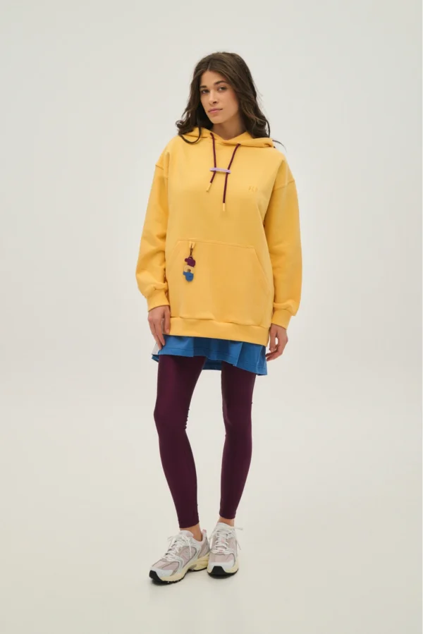 Hoodie one color/ P.C.P μπλούζα - Image 3