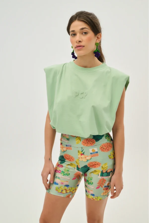 Bubble pistachio t-shirt / P.C.P μπλούζα - Image 2