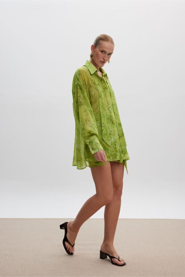 Sunny Lime Shirt/Ciel φούστα - Image 2