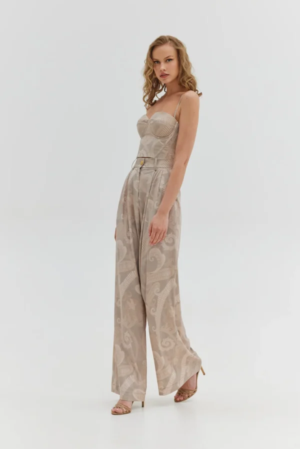 Martha Pants (Taupe)/Hemithea παντελόνι - Image 4