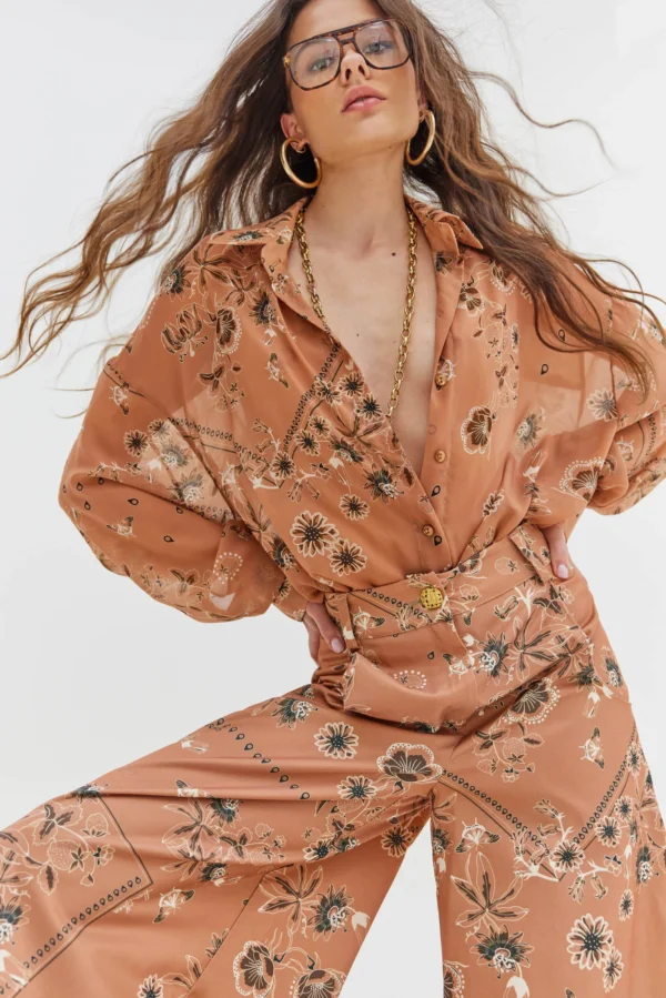 Heather Shirt (Milk Chocolate)/Hemithea πουκάμισο - Image 2