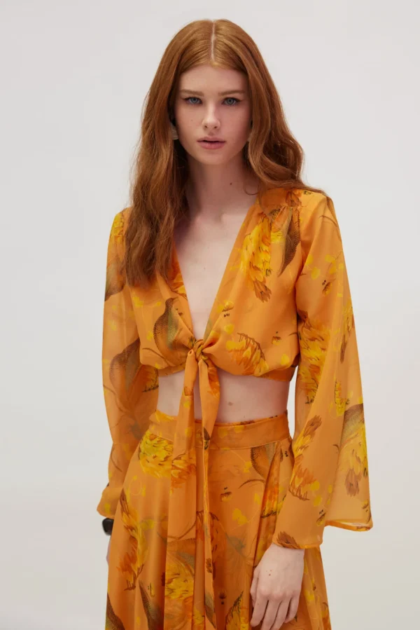 Vanessa Top (Burned orange)/Hemithea top - Image 4