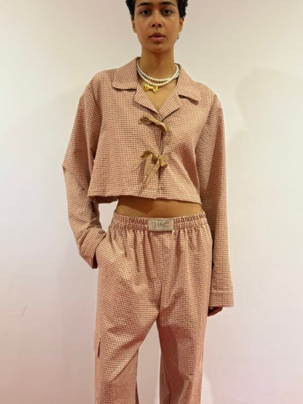 Cropped shirt/Milk white πουκάμισο