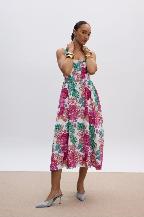 Seashell Midi Dress/Ciel φόρεμα - Image 2