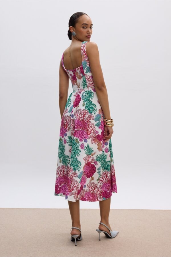 Seashell Midi Dress/Ciel φόρεμα - Image 3