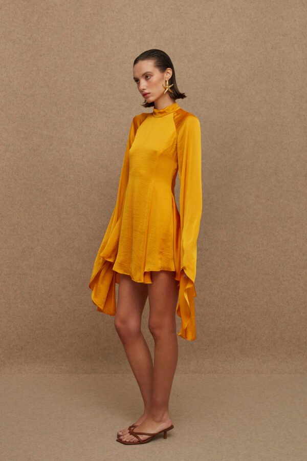Mystique dress mini mustard/La Chaine φόρεμα - Image 3