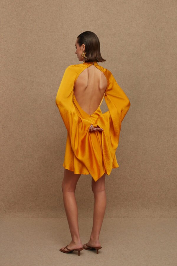Mystique dress mini mustard/La Chaine φόρεμα - Image 4