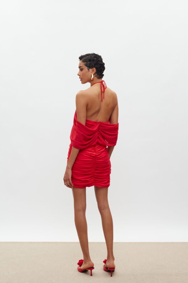 Mirella dress red/ Mix&match φόρεμα