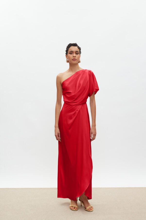 Renata dress red / Mix&match φόρεμα