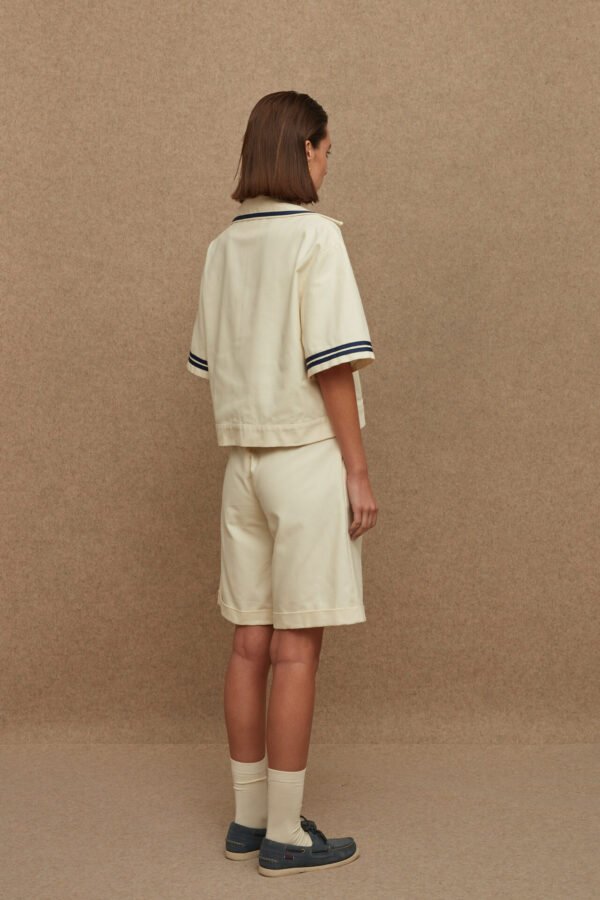Parelthon short creme/La Chaine βερμούδα - Image 4