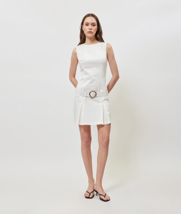 Arina dress/Sunsetgo. φόρεμα χρώμα λευκό