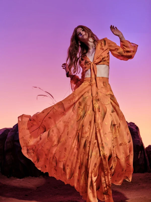 Dalia Skirt (Burned orange)/Hemithea φούστα