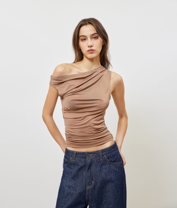 Jules top/Sunsetgo. top χρώμα σοκολατί