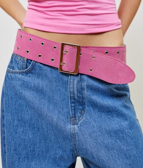 Rose belt / Sunsetgo. δερμάτινη ζώνη - Image 2