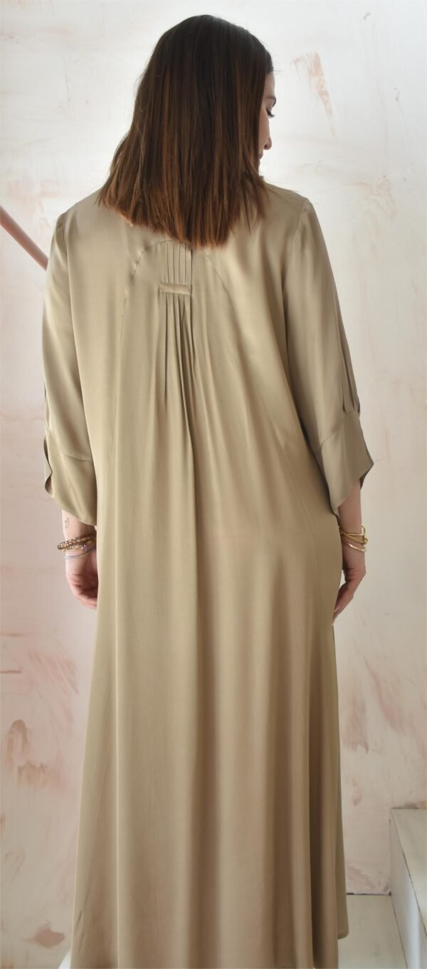 Satin loose summer dress (pouro)/Athina klo φόρεμα - Image 3