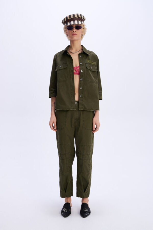 Military khaki jacket/ C9 τζακετ