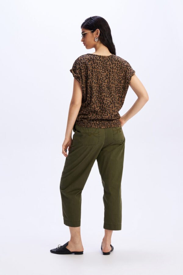 Brown leopard t-shirt /C9 μπλούζα - Image 3