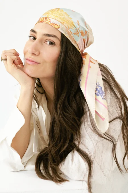 Focale Scarf [Baby Pink]/Hemithea φουλάρι
