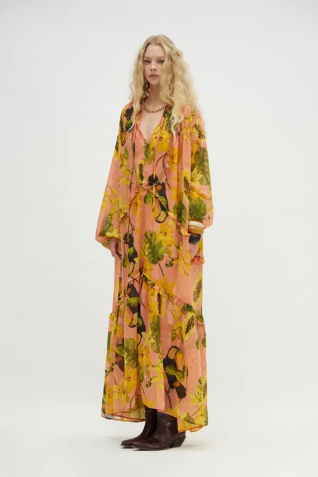 Suez Dress (Peachy)/Hemithea φόρεμα