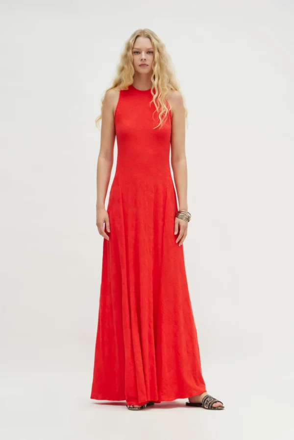 Sol Dress (Watermelon red)/Hemithea φόρεμα - Image 4