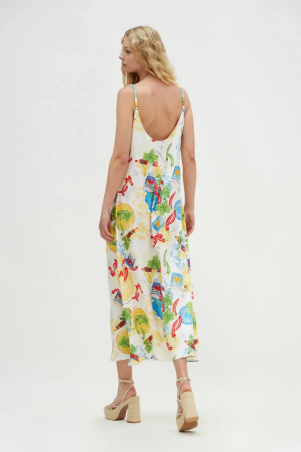 Teresa Dress (White)/Hemithea φόρεμα - Image 2