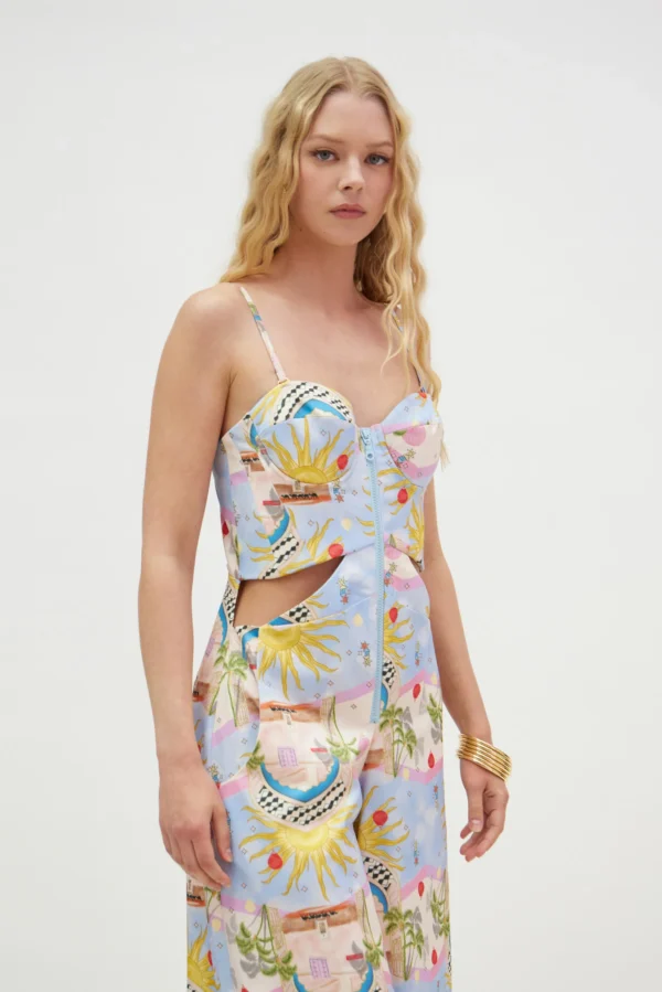 Brigite Jumpsuit (Barbie Pink)/Hemithea ολόσωμη φόρμα - Image 4