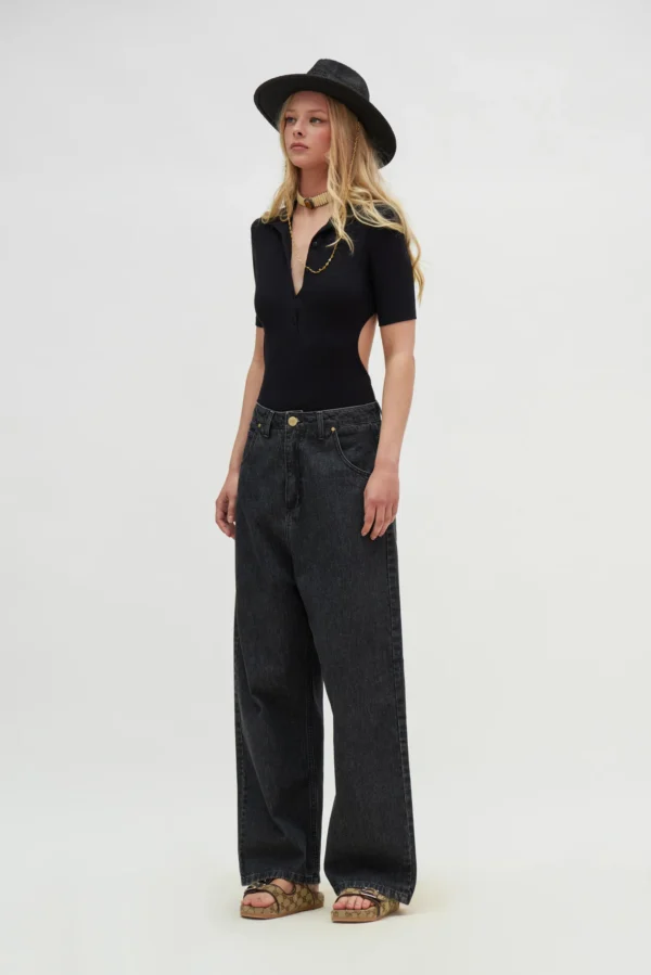 Rocio Top (Black)/Hemithea top - Image 2