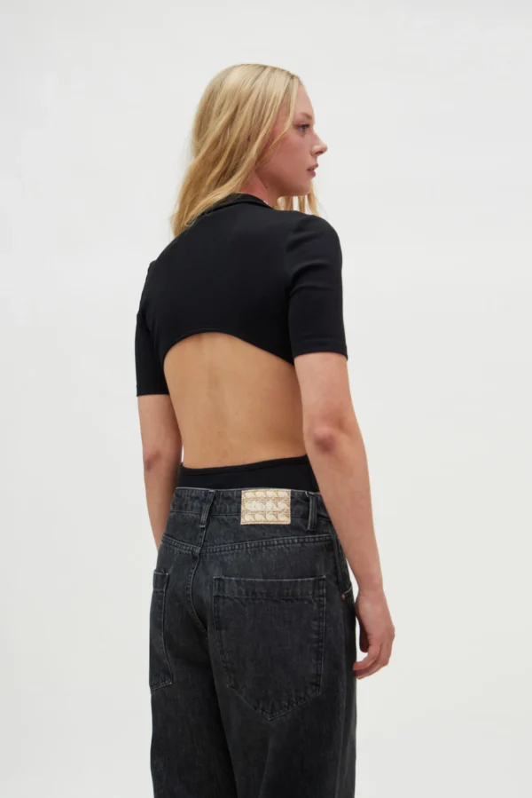 Rocio Top (Black)/Hemithea top - Image 5