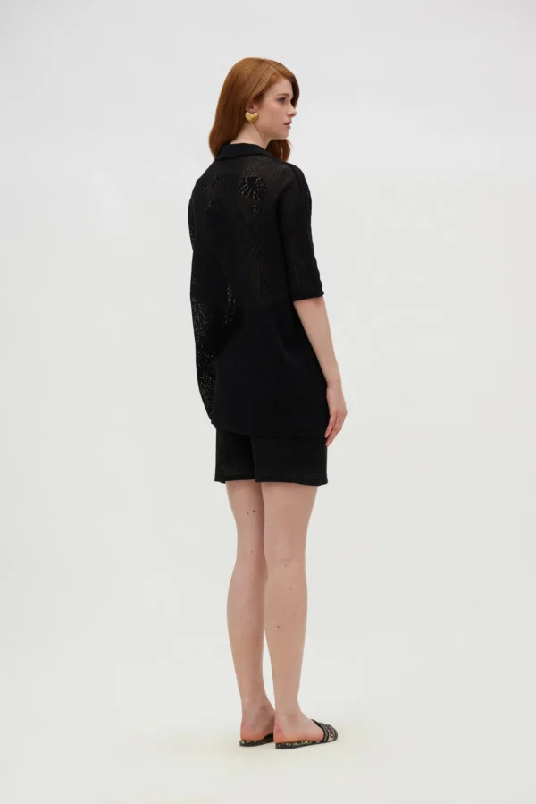 Phuket Shirt (Black)/Hemithea πουκάμισο - Image 2