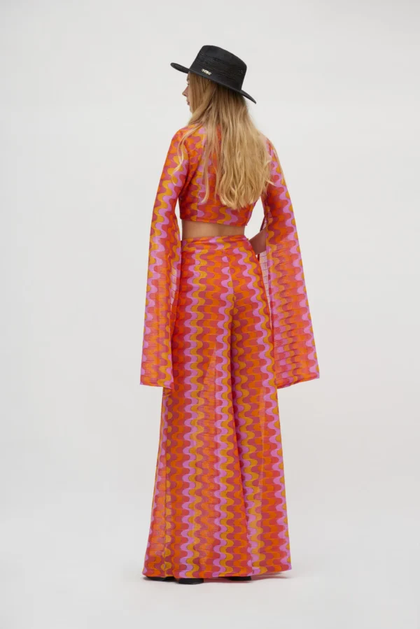 Catalina Pants (Orange)/Hemithea παντελόνι - Image 3