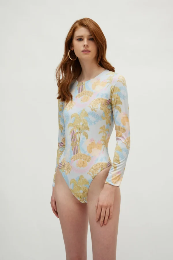 Elli Swimsuit (Sky blue)/Hemithea μαγιώ