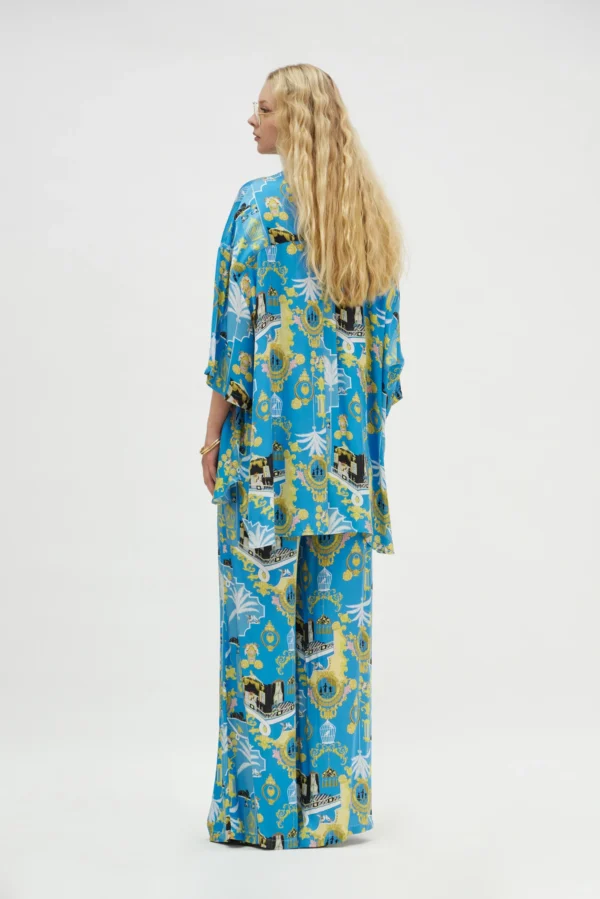 Yvonne Pants (Capri blue)/Hemithea παντελόνι - Image 2