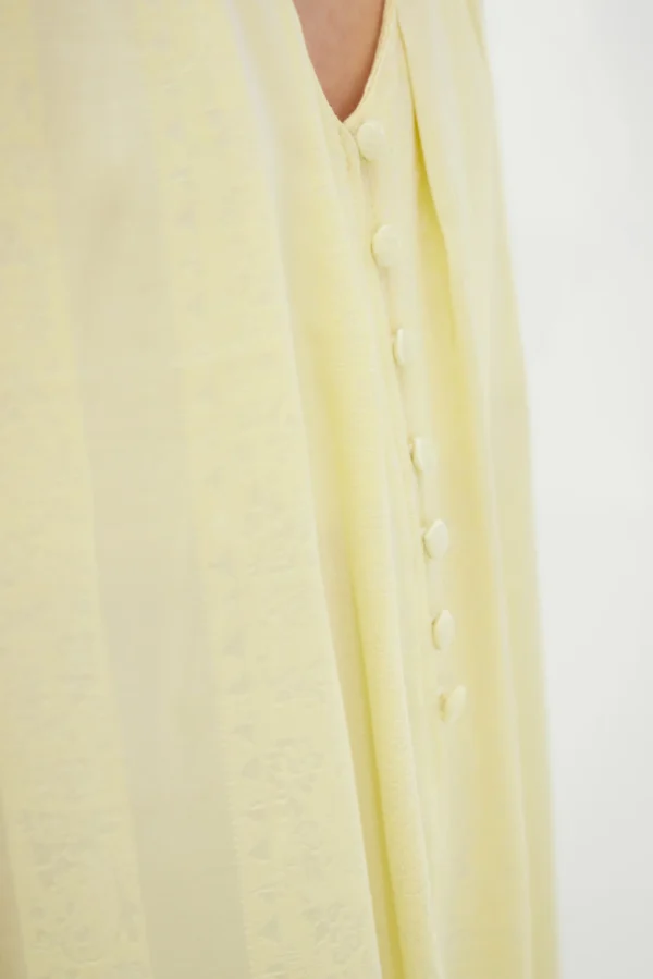 Ftelia Jumpsuit (Banana yellow)/Hemithea ολόσωμη φόρμα - Image 4