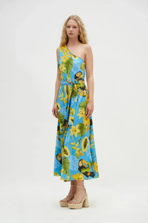 Calliroe Dress (Capri blue)/Hemithea φόρεμα