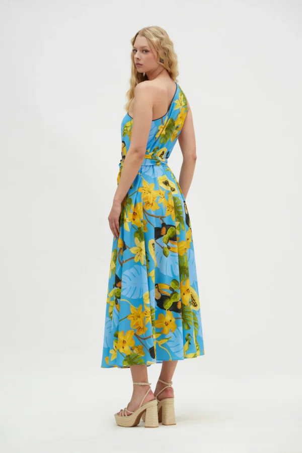 Calliroe Dress (Capri blue)/Hemithea φόρεμα - Image 2