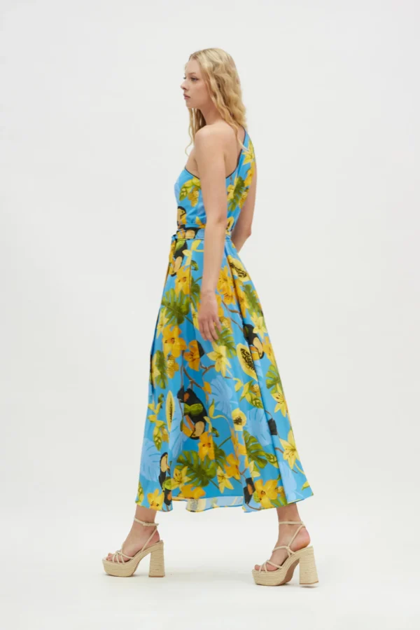 Calliroe Dress (Capri blue)/Hemithea φόρεμα - Image 3
