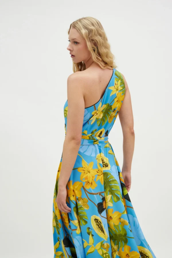 Calliroe Dress (Capri blue)/Hemithea φόρεμα - Image 4