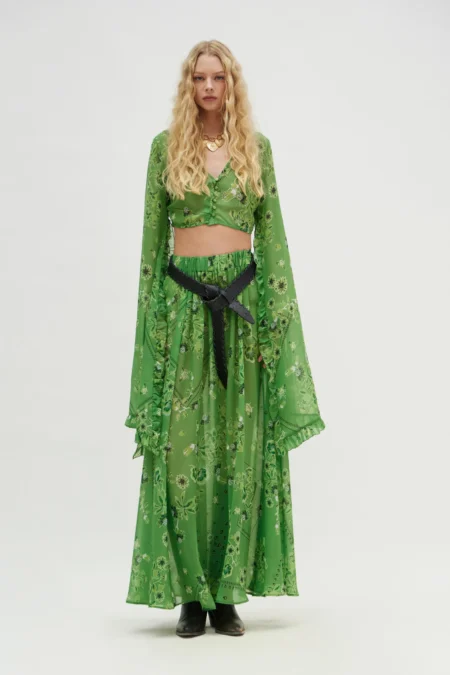 Indie Skirt (Green)/Hemithea φούστα