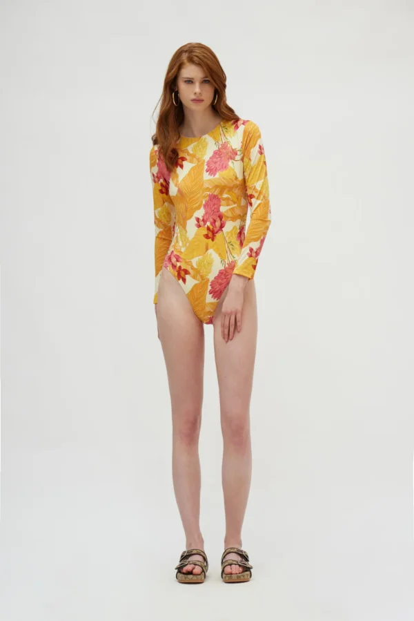 Elli Swimsuit (Banana yellow)/Hemithea μαγιό
