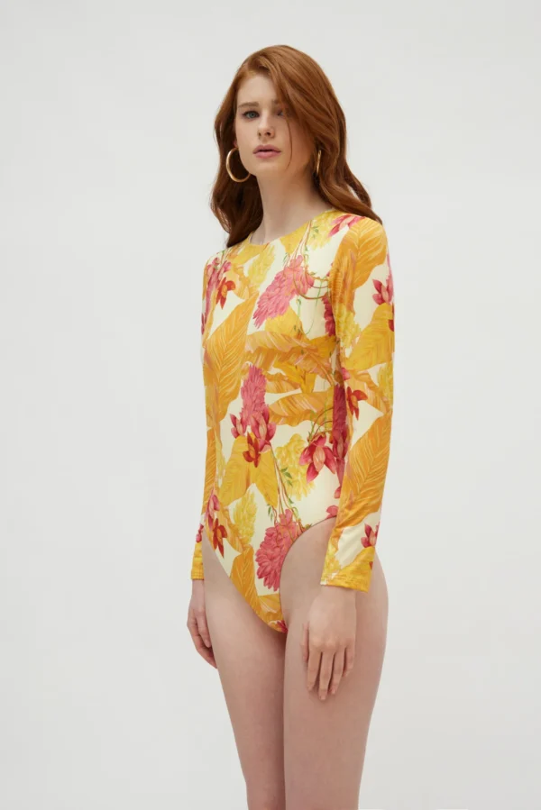 Elli Swimsuit (Banana yellow)/Hemithea μαγιό - Image 3