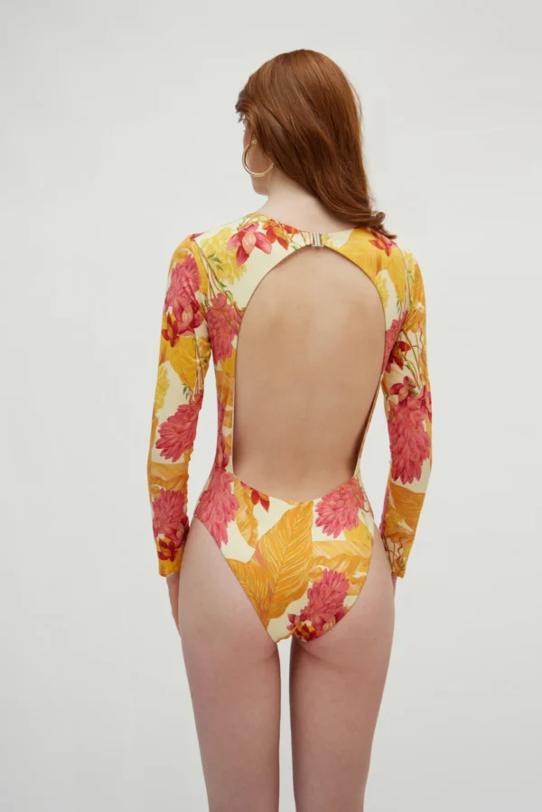 Elli Swimsuit (Banana yellow)/Hemithea μαγιό - Image 4