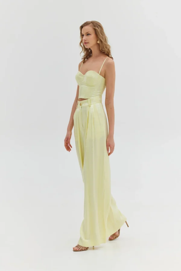 Martha Pants (Banana yellow)/Hemithea παντελόνι - Image 2