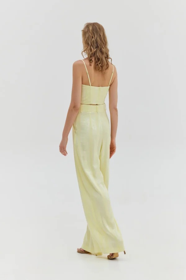 Martha Pants (Banana yellow)/Hemithea παντελόνι - Image 3