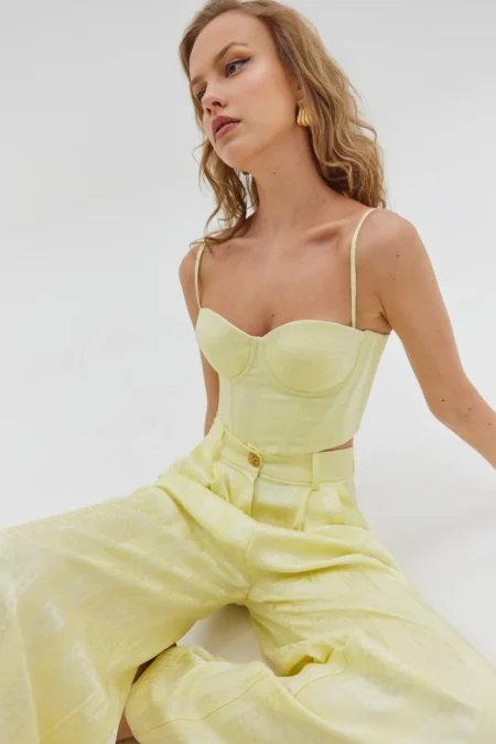 Charis Top (Banana yellow)/Hemithea top